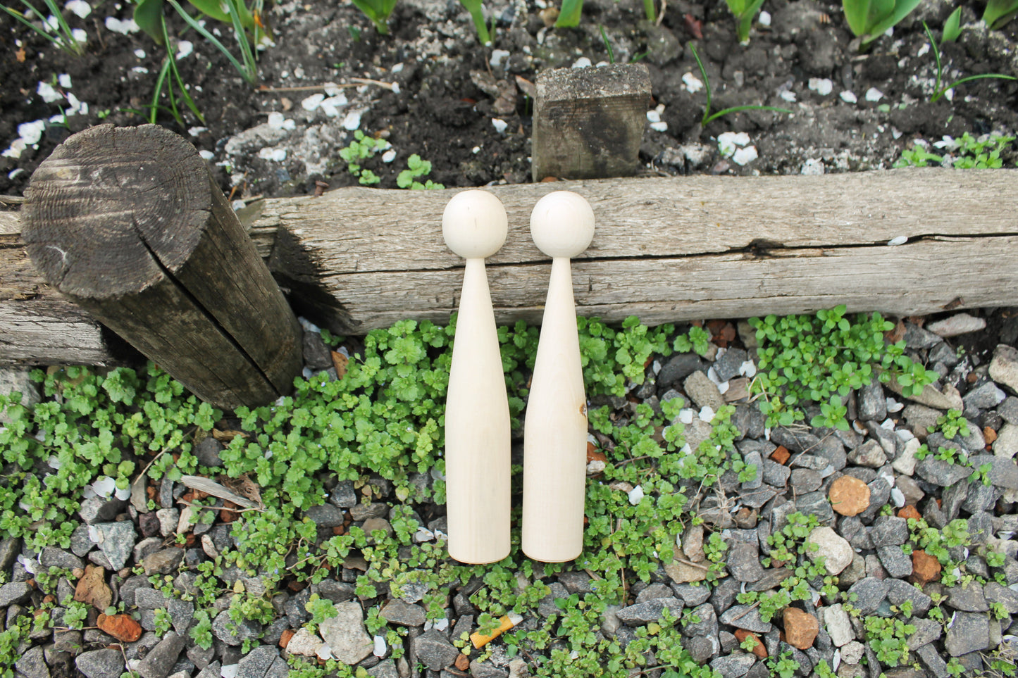 Unfinished wooden blank for doll - to make a doll - 200 mm x 35 mm - 7.9 x 1.4 inches - made of linden wood