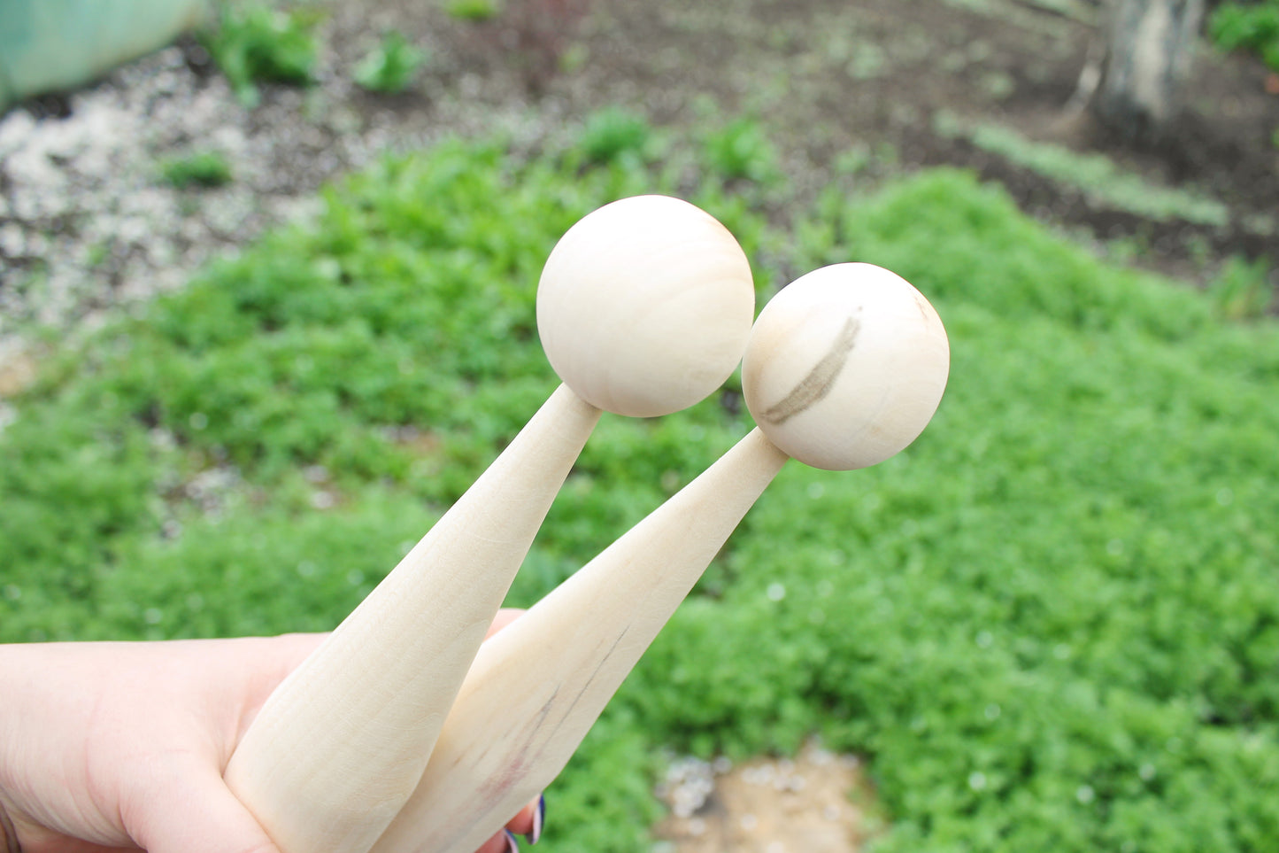 Unfinished wooden blank for doll - to make a doll - 250 mm x 40 mm - 9.8 x 1.6 inches - made of linden wood