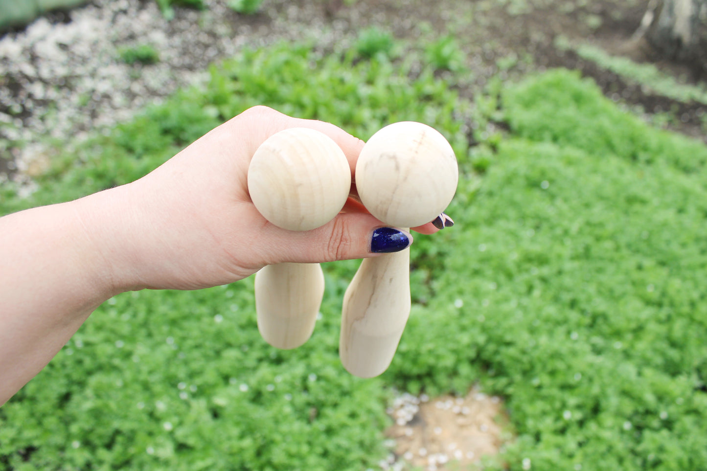 Unfinished wooden blank for doll - to make a doll - 250 mm x 40 mm - 9.8 x 1.6 inches - made of linden wood