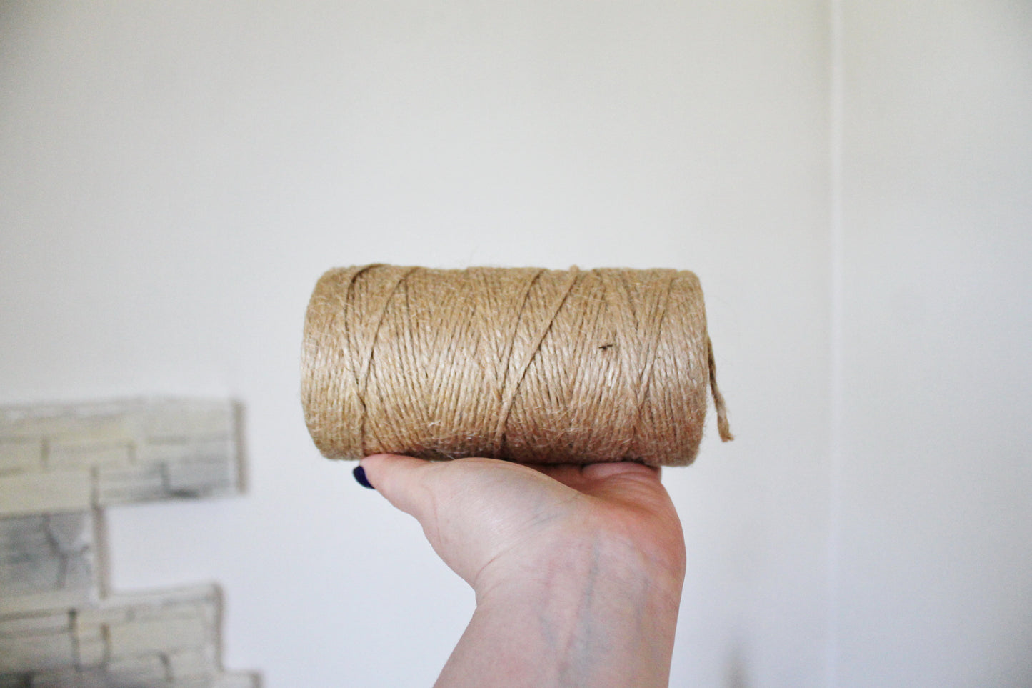Jute twine cord - 400 g - natural cord - rustic cords, eco friendly, craft supplies, gift wrapping