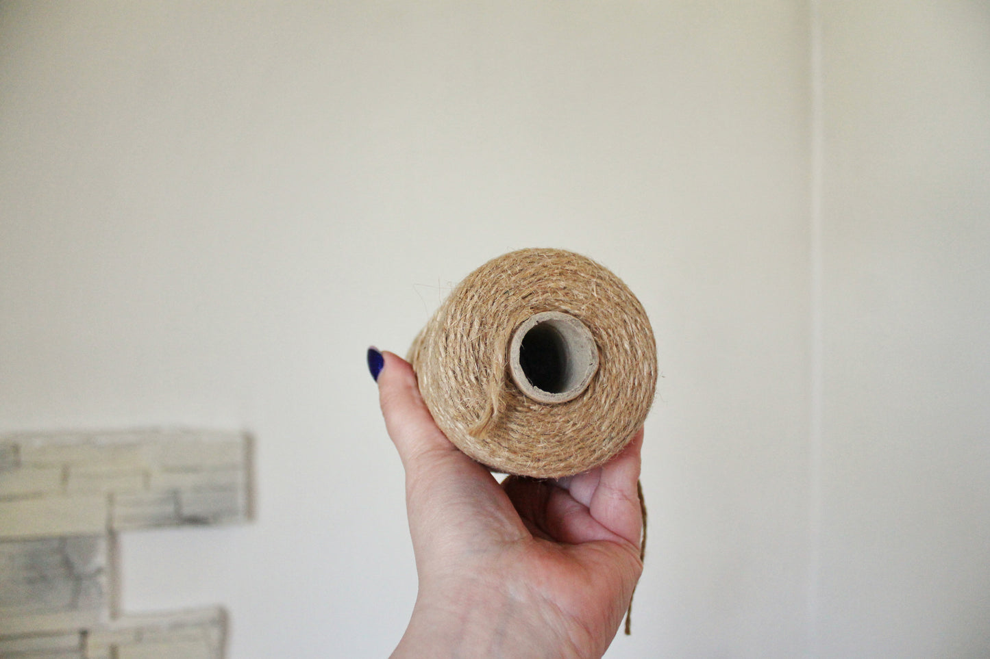 Jute twine cord - 400 g - natural cord - rustic cords, eco friendly, craft supplies, gift wrapping