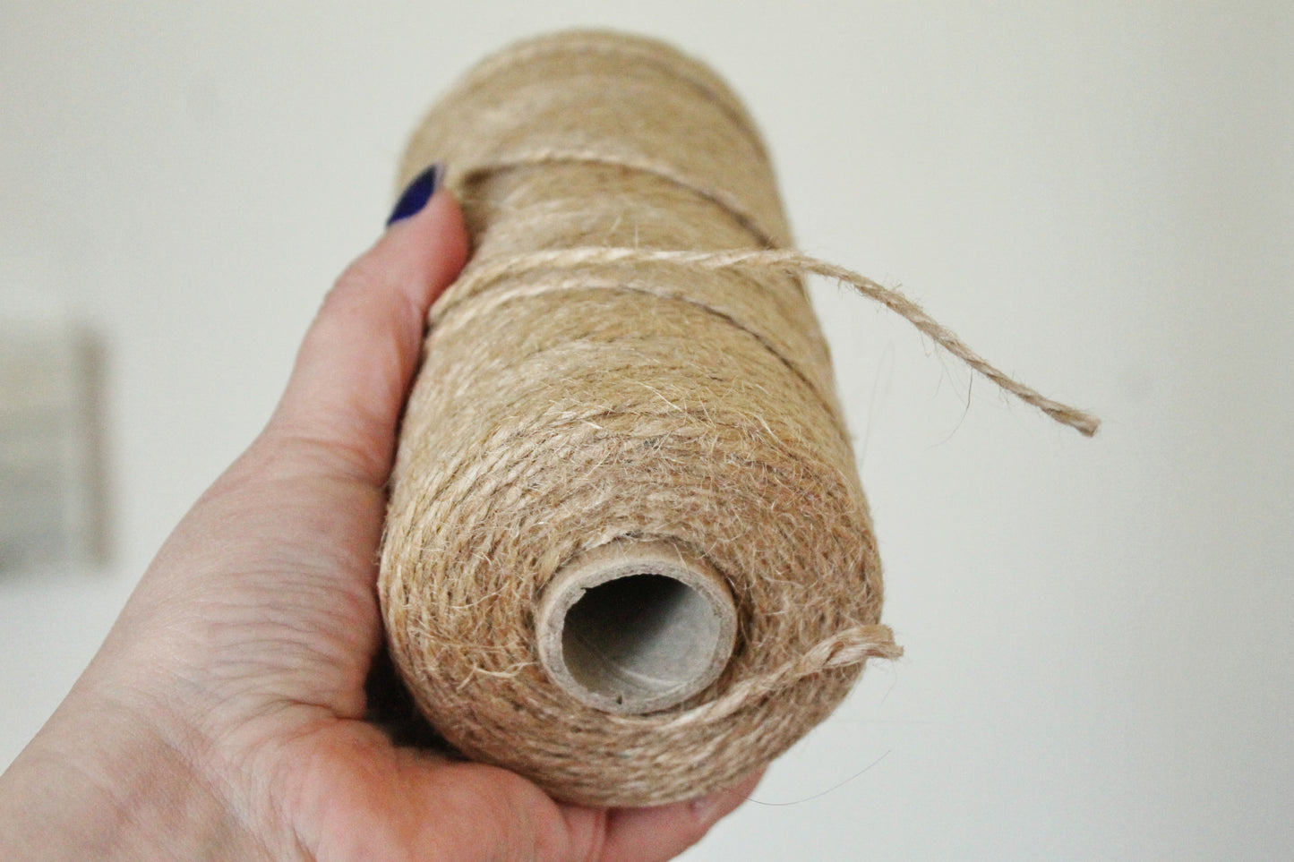 Jute twine cord - 400 g - natural cord - rustic cords, eco friendly, craft supplies, gift wrapping