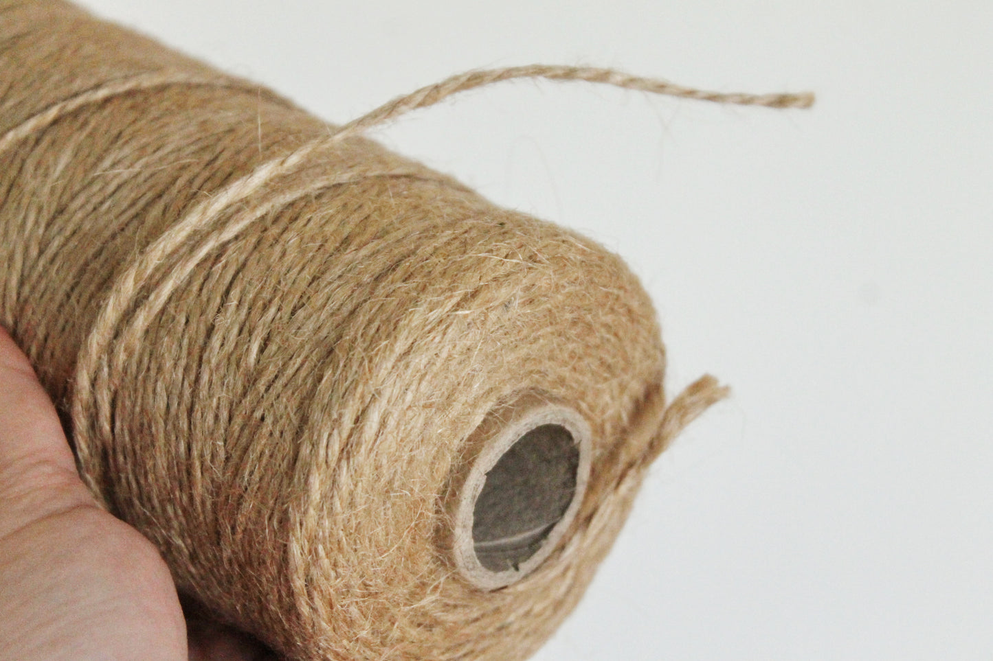 Jute twine cord - 400 g - natural cord - rustic cords, eco friendly, craft supplies, gift wrapping