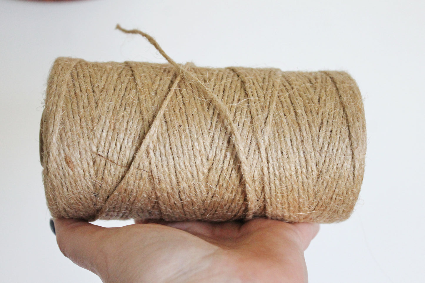 Jute twine cord - 400 g - natural cord - rustic cords, eco friendly, craft supplies, gift wrapping