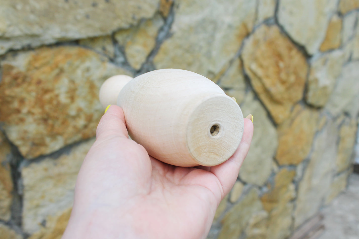 Unfinished Wooden Doll / Skittle – 8.1” Tall | DIY Beech Wood Figure - unfinished wooden skittle