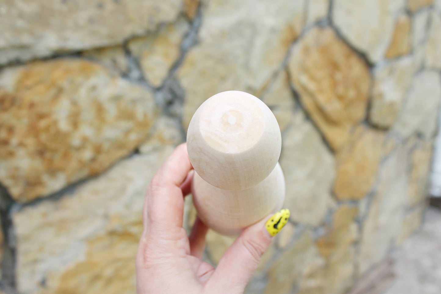 Unfinished Wooden Doll / Skittle – 8.1” Tall | DIY Beech Wood Figure - unfinished wooden skittle