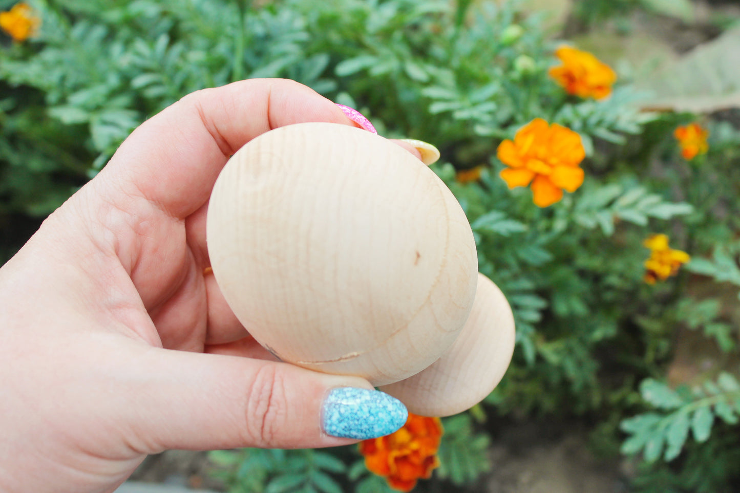 Wooden Egg Trinket Box with Stand – Handmade Alder Jewelry Keepsake Box, Rustic Easter Decor, Natural Wood Gift - 4.5 inches