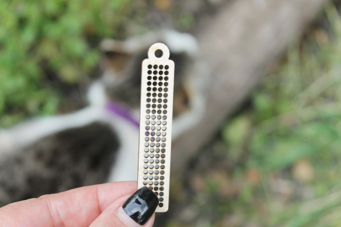 Set of 5 - Cross stitch rectangular blank - 0.5 inch x 2.4 inch - small cross stitch picture blank - DIY cross stitch picture