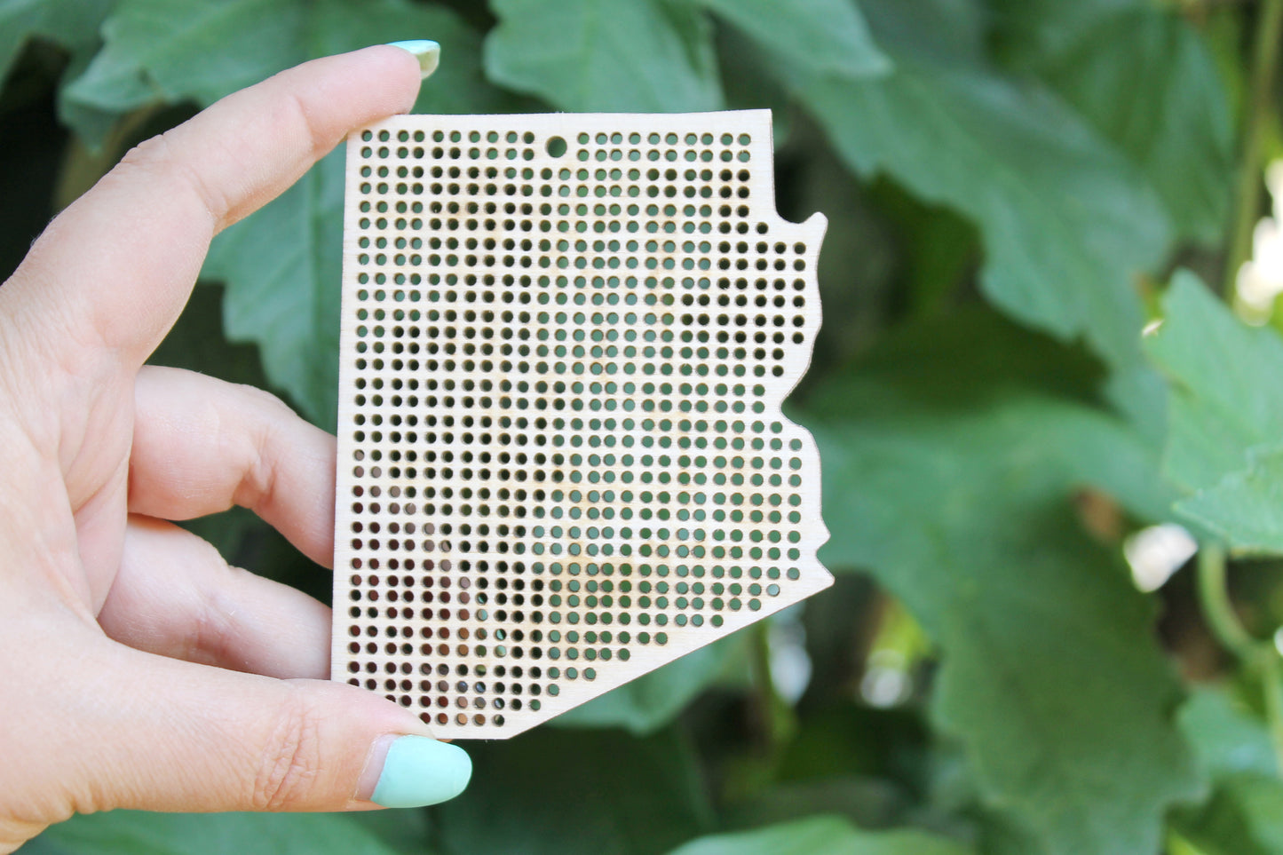 Arizona state cross stitch - Laser Cut - unfinished blank - 3.8 inches - Arizona Map cross stitch