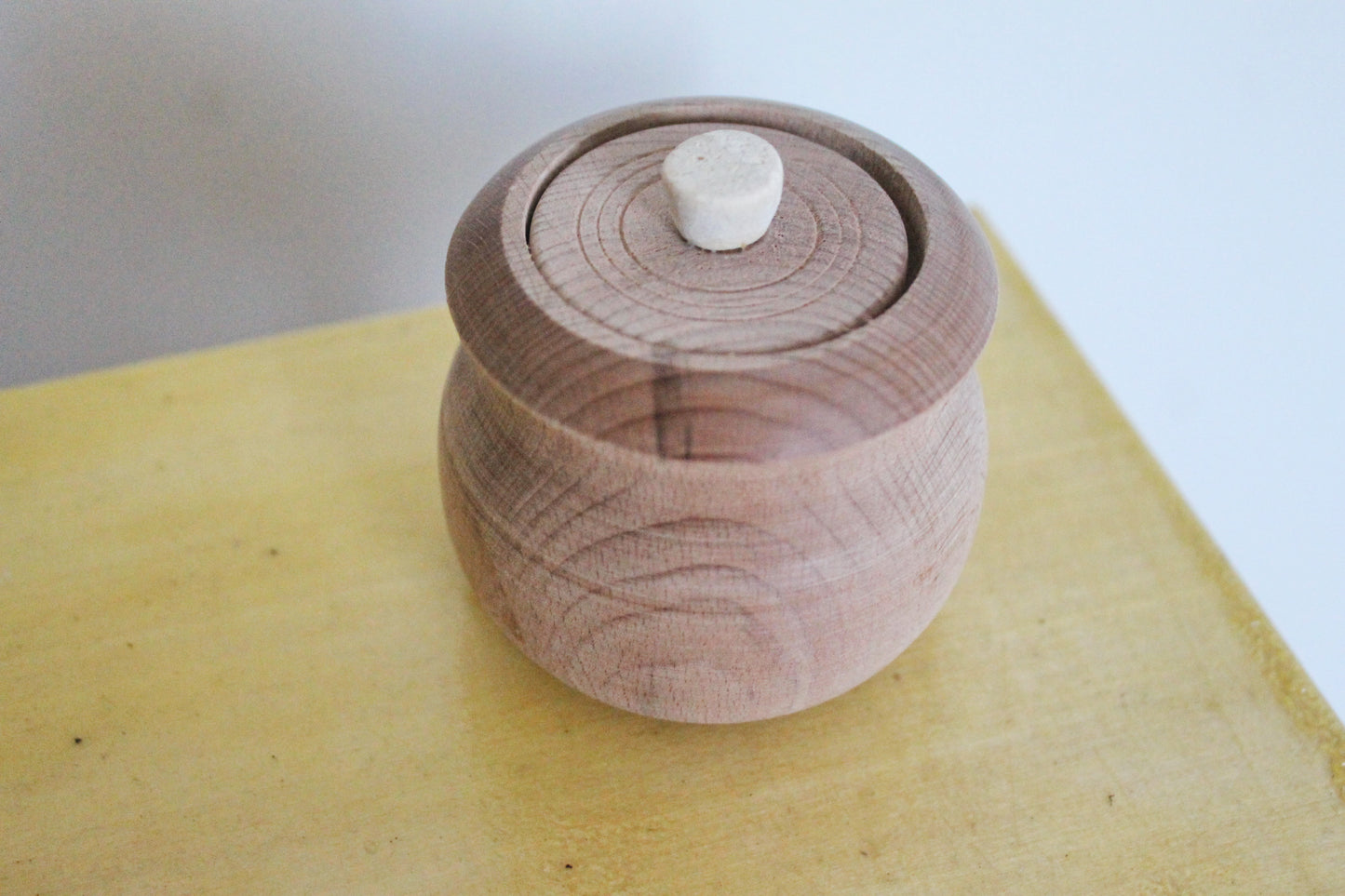 Unfinished wooden barrel (keg) 60x70 mm - 2.4 x 2.8 inches - natural eco-friendly - made of beech wood