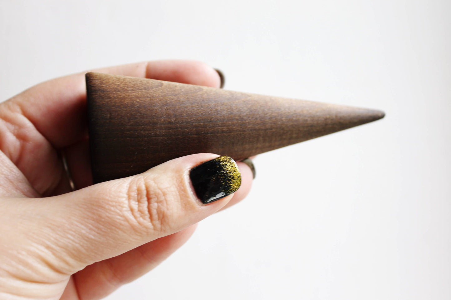 Big wooden cones 100 mm x 40 mm boiled in olive oil - natural eco-friendly