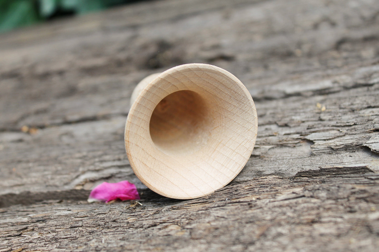 Wooden Bell Ornament 65 mm – Natural Beech wood Unfinished Bell – Christmas Decoration, Craft Supply, Eco Wooden Toy