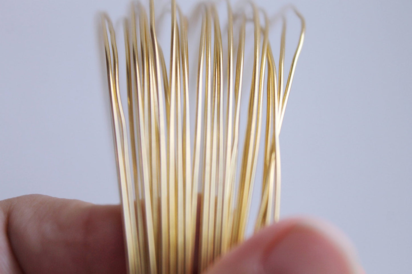 Aluminum wire Light gold - diameter 1 mm - 10 meters - Jewelry Craft Wire Wrapping - 08