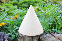 Load image into Gallery viewer, Big Wooden cones 100x100 mm - 3.9 inches - eco friendly - CONES - without holes - beech wood
