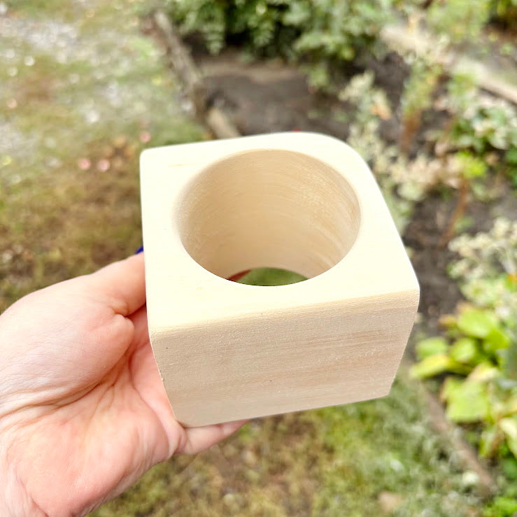 Extra Wide Unfinished Wooden Bangle Bracelet Blank – 70 mm Wide Handmade Сhunky Bracelet for DIY Jewelry, 68 mm Inner Diameter, Craft Supply