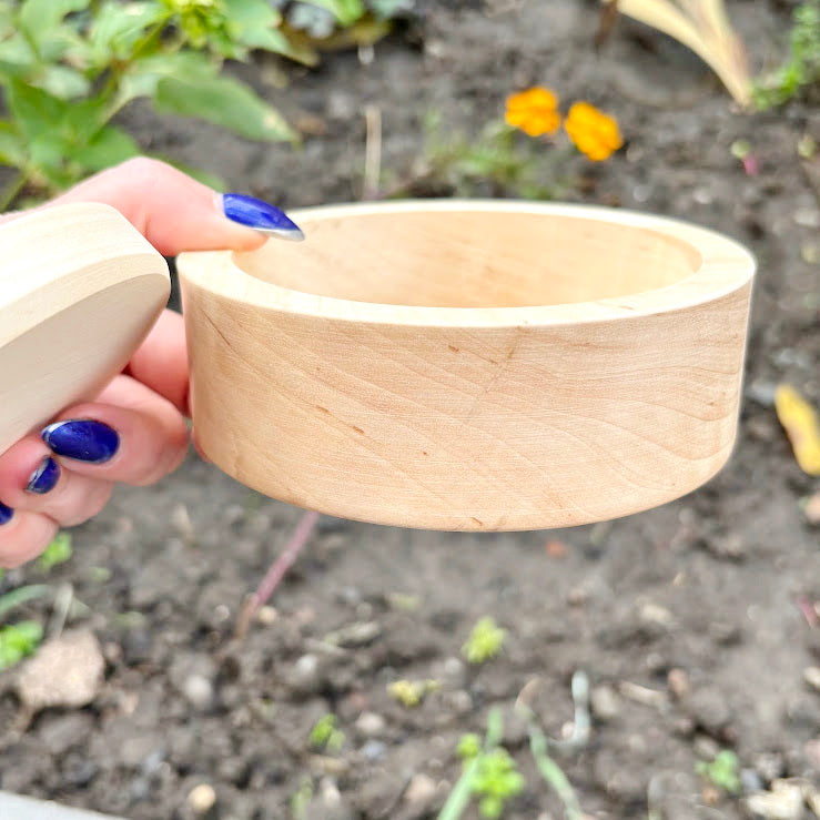 Round unfinished wooden box 120 mm in diameter – natural alder wood storage box – eco friendly craft box – keepsake, jewelry, gift box