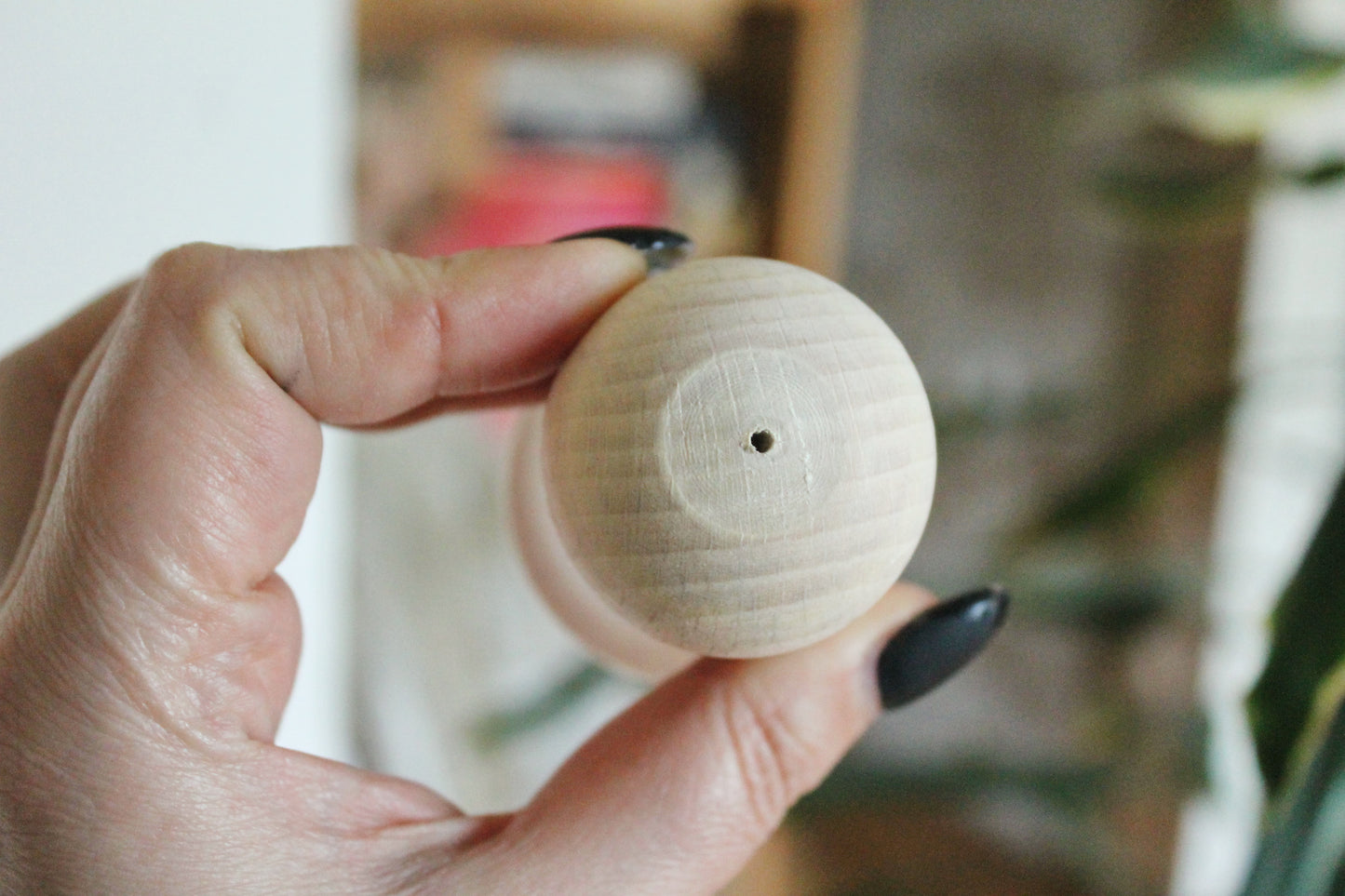 Wooden Bell 75 mm - 3 inches - unfinished wooden bell - without tongue - Christmas bell - wooden eco friendly toy