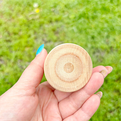Large Wooden Cone 150mm - 5.9 inch - Beech Wood Blank for Crafts Natural Waldorf Decor DIY Painting Cone Peg Doll Base