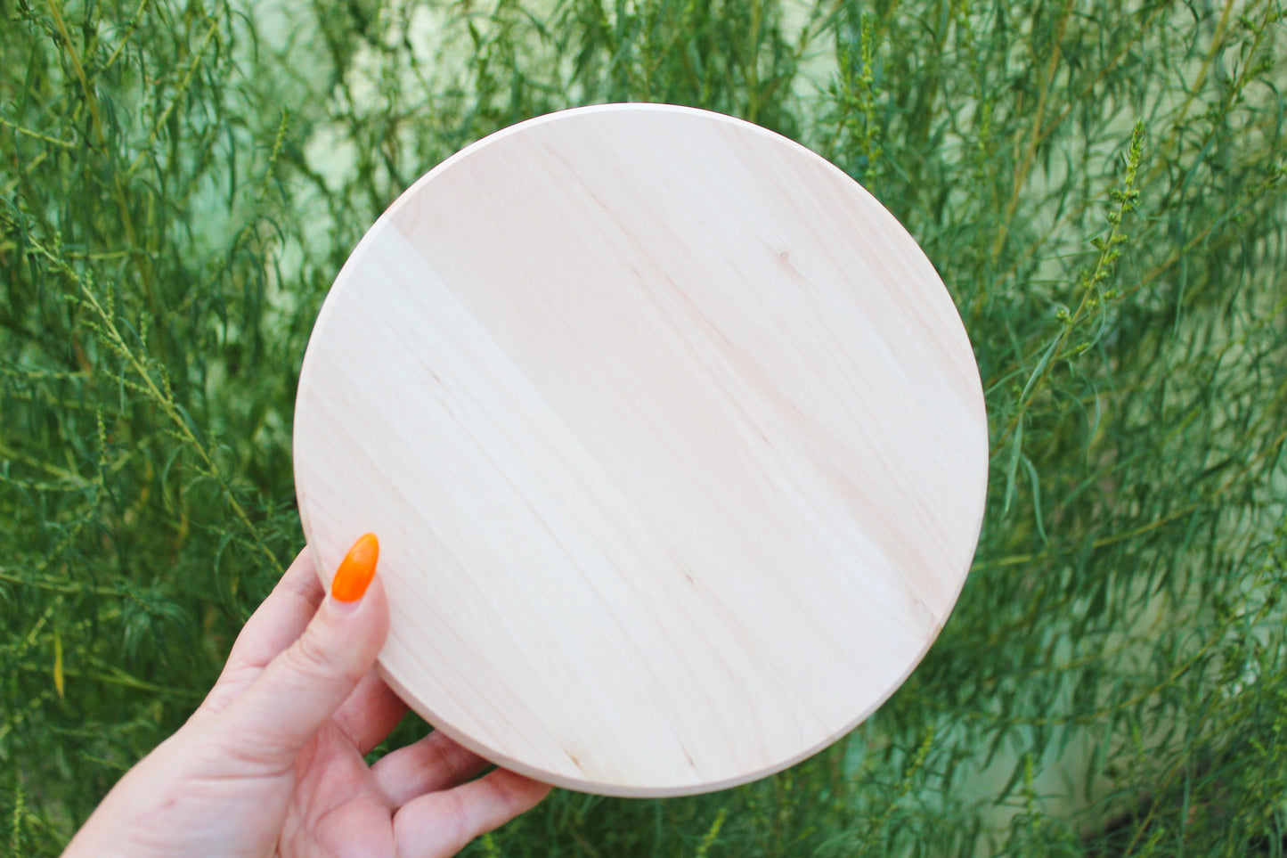 Round box - 190 mm - 7.5 inches - Round unfinished wooden box - natural, eco friendly - 190 mm diameter