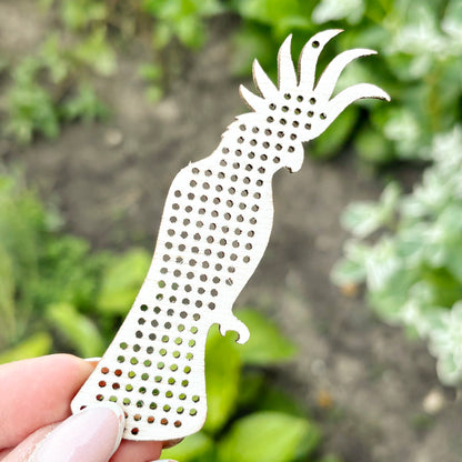 Cockatoo Cross Stitch Blank, Wooden Bird Embroidery Ornament, Needlework Pendant, Unfinished Wood Craft Blank, 90 mm