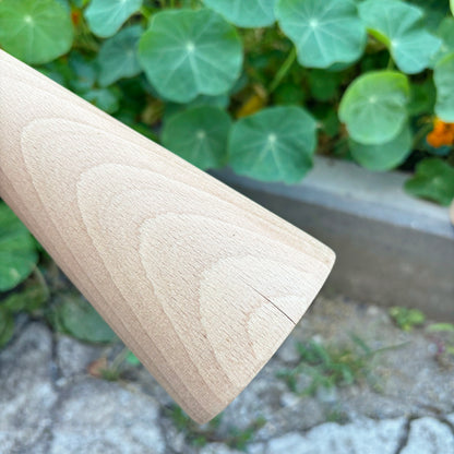 Large Beech Wood Cone 11.8 Inch Unfinished Wooden Form, Natural Carpathian Beech, DIY Craft Blank, Decor and Woodworking Supply