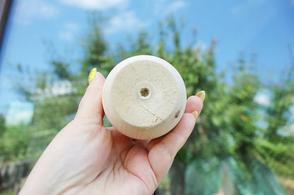 Unfinished Wooden Doll / Skittle – 8.1” Tall | DIY Beech Wood Figure - unfinished wooden skittle