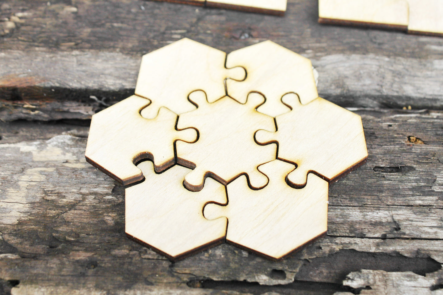 Wooden puzzle blanks - kids puzzle - laser cut puzzle blank - Wooden Puzzle - pick a form