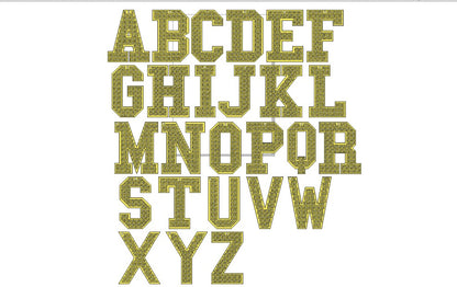 Alphabet - cross stitch blank - 110 mm - 4.3 inch - blank Wood for Needlecraft - wooden christmas ornament