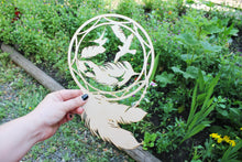 Load image into Gallery viewer, Dreamcatcher Laser Cut - unfinished blank - 11.8 inches - Dreamcatcher Home Decor different sizes
