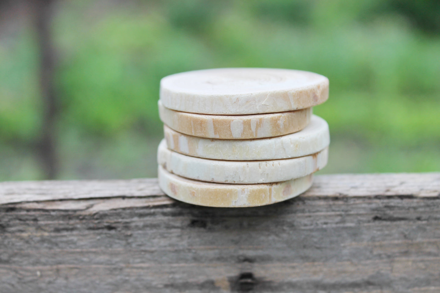 Set of 5 Unfinished wooden slices 35-40 mm - 1.4-1.6 inches wooden slice - natural eco friendly - made of spruce wood