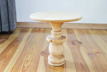 Load image into Gallery viewer, Wooden handmade stand, covered by oil for wood - 8.3 inches - made of linden wood

