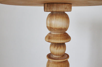 Wooden plant stand, covered by oil for wood - 20 inches - handmade flower stand - made of linden wood