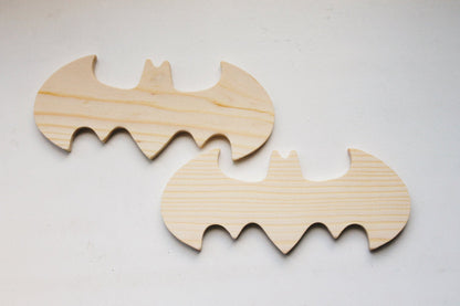 Unfinished wooden bow tie - Bat Bow Tie - men accessories