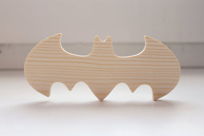 Unfinished wooden bow tie - Bat Bow Tie - men accessories