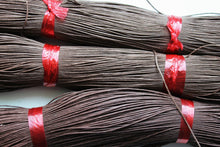 Load image into Gallery viewer, Brown (medium) Wax Cotton Cord 1 mm 10 meters - 10,9 yards or 32,8 feet
