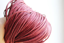 Load image into Gallery viewer, Bordeaux Wax Cotton Cord 1.5 mm 10 meters - 10,9 yards or 32,8 feet
