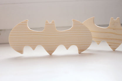 Unfinished wooden bow tie - Bat Bow Tie - men accessories