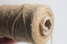 Load image into Gallery viewer, Jute twine - 200 m - 218 yards - natural cord - rustic cords, eco friendly, craft supplies, gift wrapping

