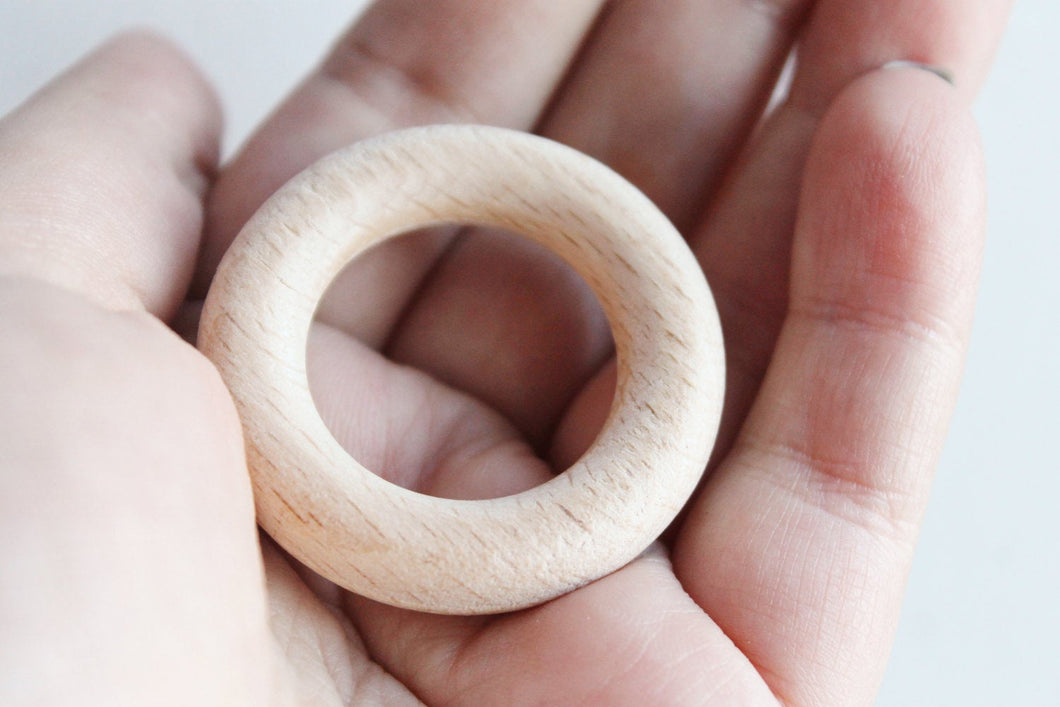 Unfinished Wooden rings - 42 mm (1,65