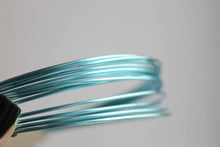 Load image into Gallery viewer, Aluminum wire Baby Blue  - diameter 1.5 mm - 5 meters - Jewelry Craft Wire Wrapping - 17
