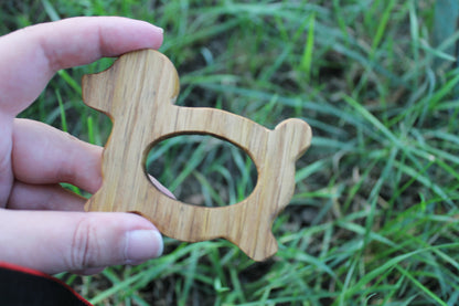 Dog-teether, natural, eco-friendly - Natural Wooden Toy - Oak Teether - Handmade wooden teether