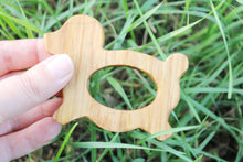 Load image into Gallery viewer, Dog-teether, natural, eco-friendly - Natural Wooden Toy - Oak Teether - Handmade wooden teether

