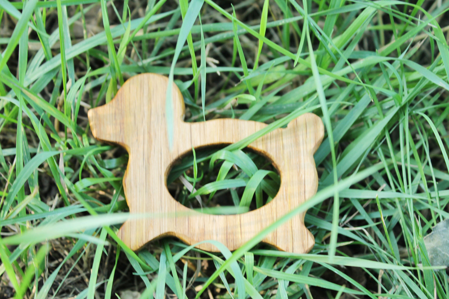 Dog-teether, natural, eco-friendly - Natural Wooden Toy - Oak Teether - Handmade wooden teether