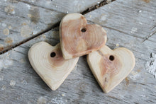 Load image into Gallery viewer, Juniper heart - big juniper heart - juniper teether - heart-teether
