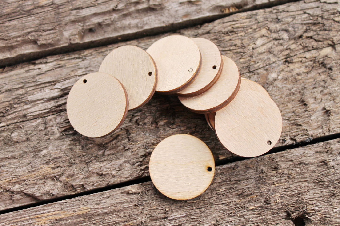 SET OF 5 - Pendant blank - circle blanks Necklace or Earrings - pure blank