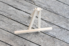 Load image into Gallery viewer, 20 cm Easel - unfinished wooden easel, miniature painting, ACEO painting supply - 7,9&quot;
