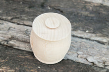 Load image into Gallery viewer, Unfinished wooden barrel (keg) 90 mm x 80 mm - natural eco-friendly - made of beech wood
