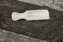 Load image into Gallery viewer, Handmade small wooden scoop for spices - 2.7 inches - natural eco friendly - made of beech wood
