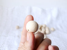 Load image into Gallery viewer, 18 mm Natural wooden beads 50 pcs - eco friendly
