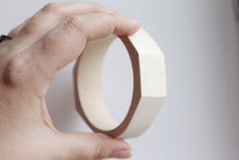 Load image into Gallery viewer, 20 mm Wooden bracelet unfinished rounded rectangular - natural eco friendly
